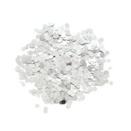 Конфетти «Шестиугольник», 3 мм, 10 г, цвет серебряный
